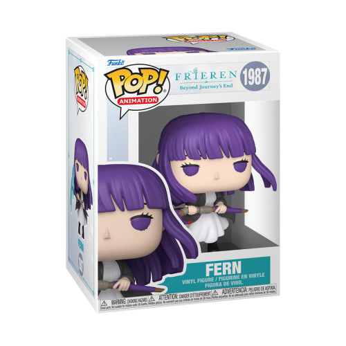 Funko Pop Frieren: Beyond Journey's End Fern with Staff Frieren Beyond Journey's End #1987 - Produto Original