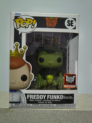 Funko Pop Fright Night - Freddy Funko as Creature from The Black Lagoon FUNKO FRIGHT NIGHT #0 - Produto Original