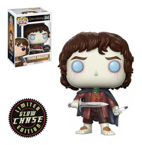 Funko Pop Frodo Baggins (Chase) Lord Of The Rings #444 - Produto Original
