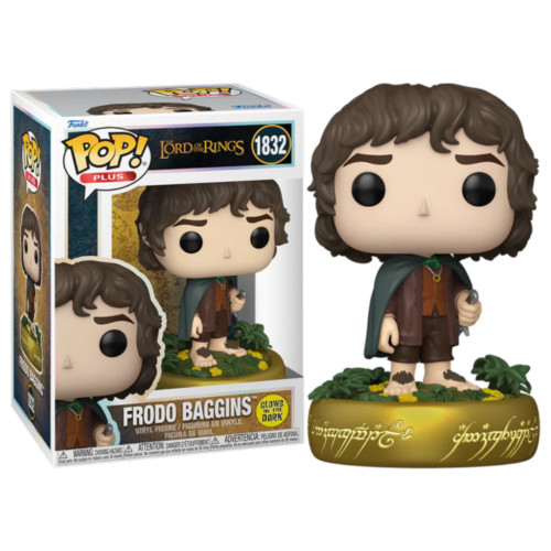 Funko Pop Frodo Baggins On Ring Glow The Lord Of The Rings #1832 - Produto Original