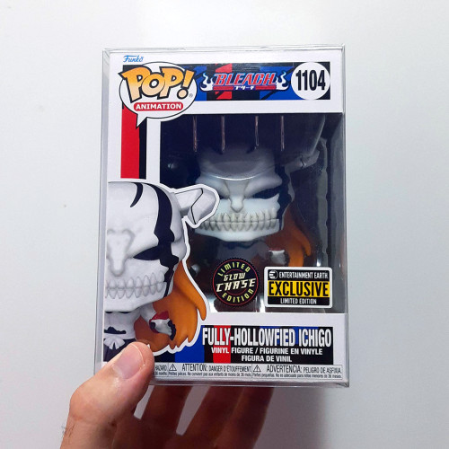 Funko Pop Fully Hollowfied Ichigo Chase (vaulted) Ee Exclusive (glow In The Dark) Bleach #1104 - Produto Original