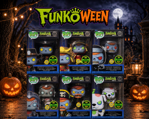 Funko Pop Funkoween Digital Nft (series 1) Set Completo 6/6 #227 - Produto Original