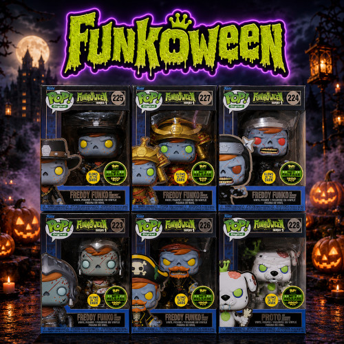 Funko Pop Funkoween Digital Nft (series 1) Lançamento 2023-Set Completo 6/6-227