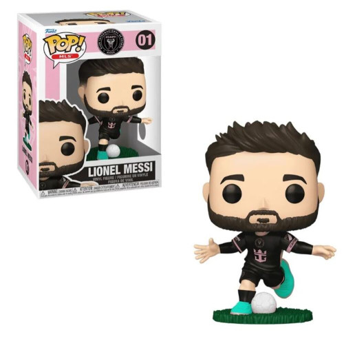 Funko Pop Futebol 01 - Lionel Messi-Futebol-01