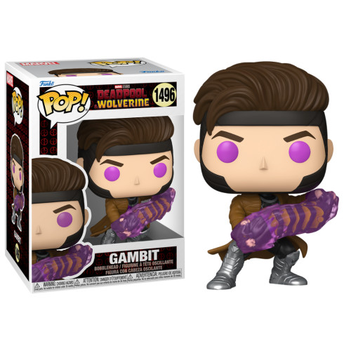 Funko Pop Gambit Marvel Deadpool & Wolverine #1496 - Produto Original