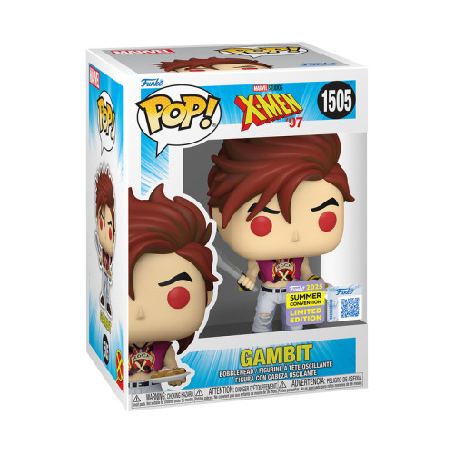 Funko Pop Gambit With Beignets Sdcc25-Xmen 97-1505