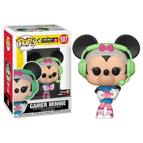 Funko Pop Gamer Minnie GameStop Exclusive-Disney Mickey The True Original 90 Years-507