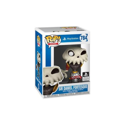 Funko Pop Games - Playstation - Sir Daniel Fortesque 784 (Special Edition)-PlayStation-784