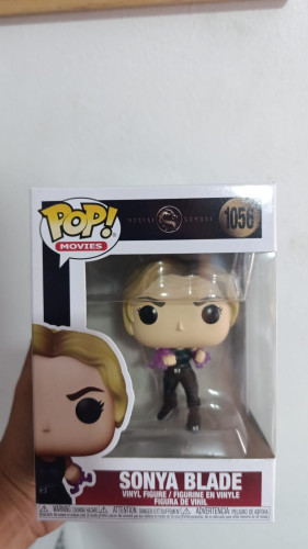 Funko Pop Games 1056 - Sonya Blade-Mortal Kombat-1056