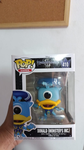 Funko Pop Games 410 - Donald ( Monsters Inc )-Kingdown Hearts-410
