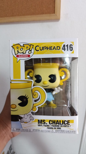 Funko Pop Games 416 - Ms Chalice-Cuphead-416