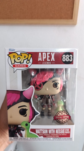 Funko Pop Games 883 - Wattson with Nessie-Apex Legends-883