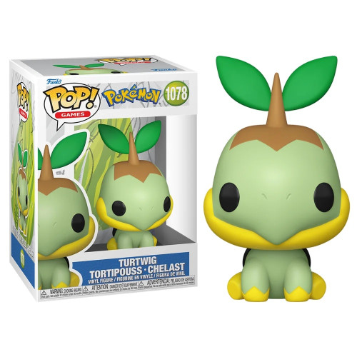 Funko Pop Games Pokemon Turtwig 1078-Pokemon-1078