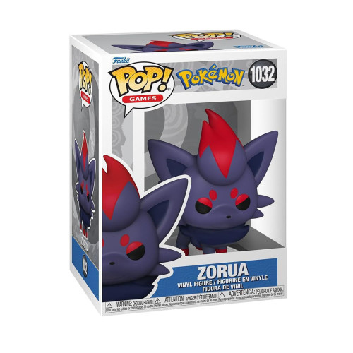 Funko Pop Games Pokemon Zorua - Pokemon - #1032