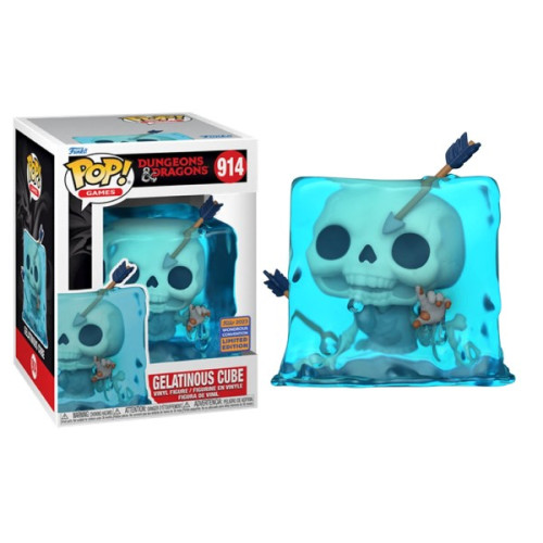 Funko Pop Gelatinous Cube 2023 Wonderous Convention Dungeons & Dragons #914 - Produto Original