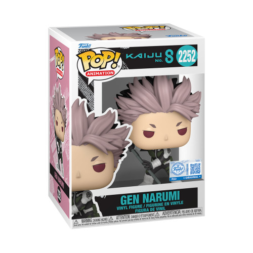 Funko Pop Gen Narumi Exclusivo Kaiju No. 8 #2252 - Produto Original