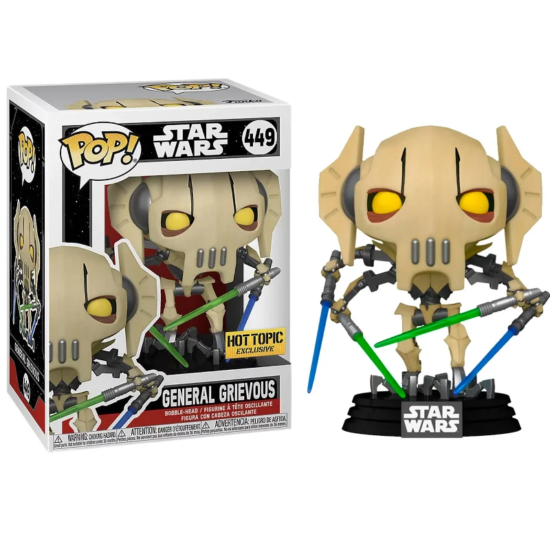 Funko Pop General Grievous Hot Topic Exclusive-Star Wars-449