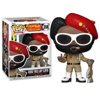 Funko Pop George Uncle Jam Clinton George Clinton #358 - Produto Original