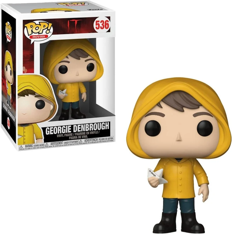 Funko Pop Georgie Denbrough - Detalhes De Caixa 536 IT A Coisa #536 - Produto Original