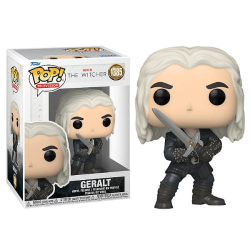 Funko Pop Geralt Netflix: The Witcher #1385 - Produto Original