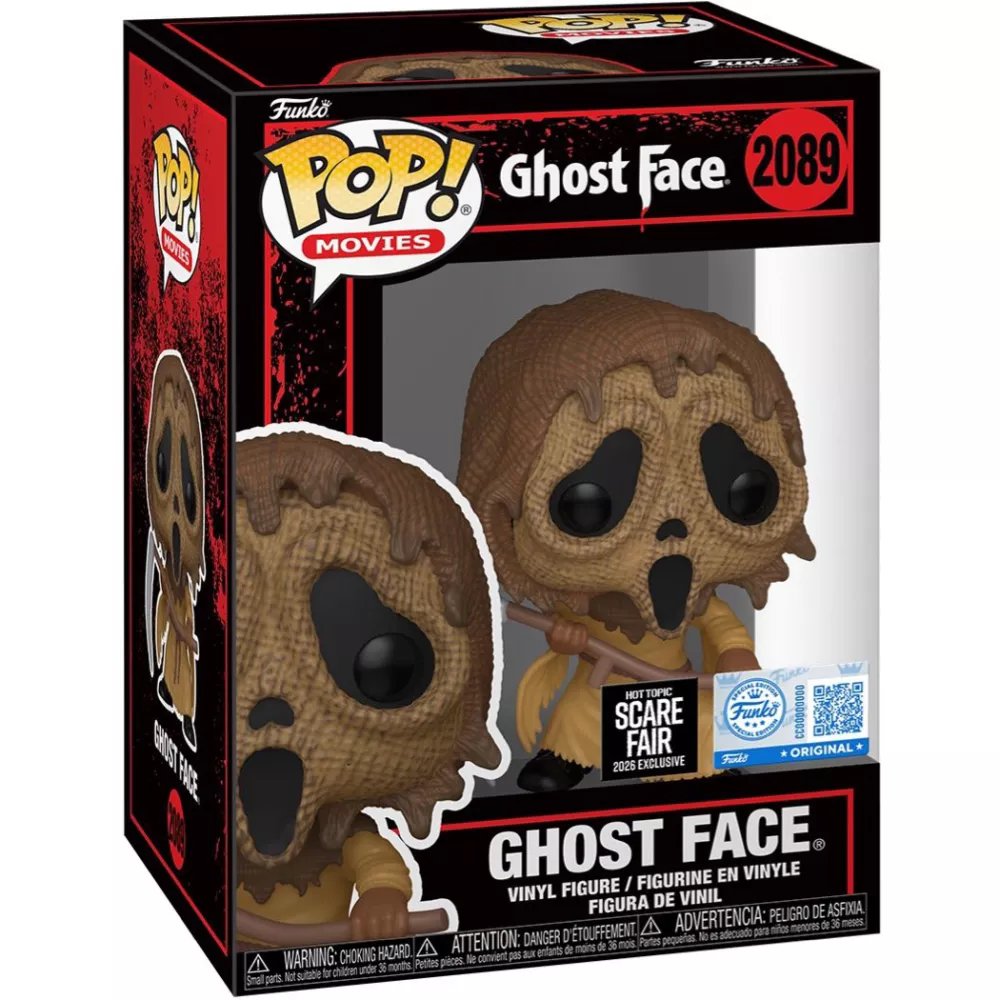 Funko Pop Ghost Face ( Scarecrow ) Scare Fair 2026 Scream #2089 - Produto Original