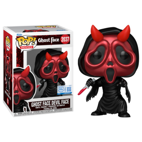Funko Pop Ghost Face Devil Face Exclusive Scream #2037 - Produto Original