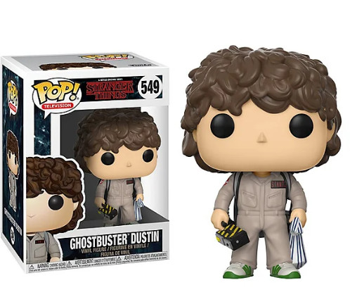 Funko Pop Ghostbuster Dustin Stranger Things #549-Stranger Things-549