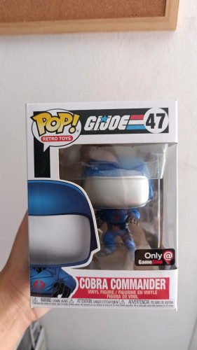 Funko Pop Gijoe 47 - Cobra Commander-Gijoe-47