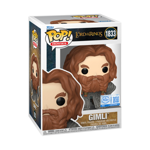 Funko Pop Gimli (Chainmail Armor) - Special Edition-The Lord Of The Rings-1833