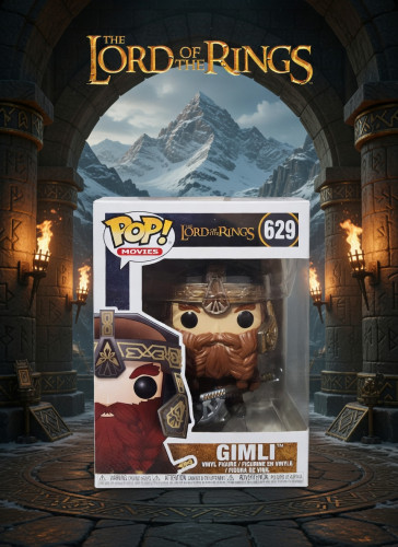 Funko Pop Gimli The Lord Of The Rings #629 - Produto Original