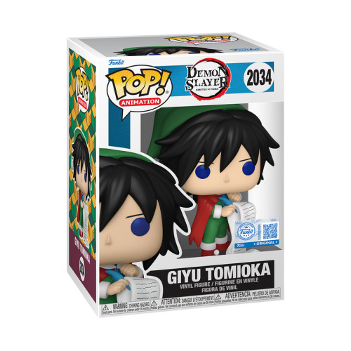 Funko Pop Giyu Tomioka Exclusivo-Demon Slayer: Kimetsu No Yaiba-2034