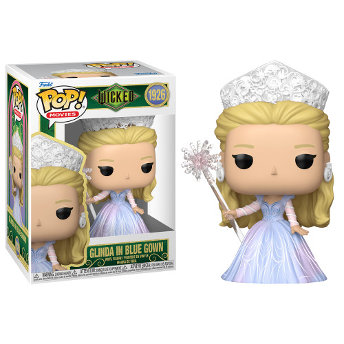 Glinda In Blue Gown 1926 Wicked Funko Pop - Wicked: For Good - #1926 - Funko Pop - #1926 FUNKO POP #1926 - Produto Original