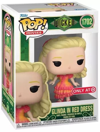 Funko Pop Glinda in Red Dress Target-Wicked-1702