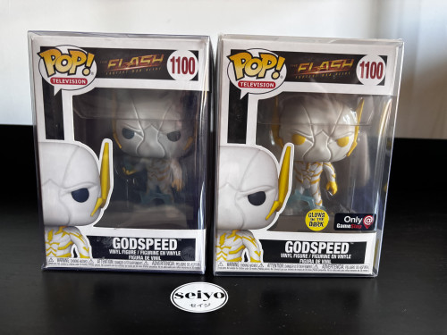 Funko Pop Godspeed GITD #1100 The Flash DC Super Heroes #1100 - Produto Original