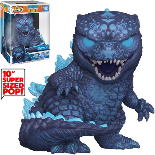 Funko Pop Godzilla Neon City (se) (super Sized 10") - Godzilla Vs Kong - #1015 FUNKO POP #1015 - Produto Original