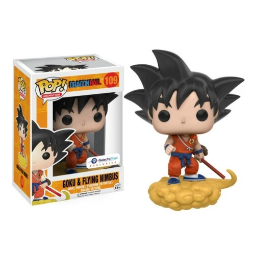 Funko Pop Goku & Flying Nimbus Galactic Toys Exclusive - Dragon Ball Z  #109