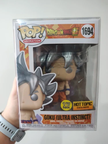Funko Pop Goku Instinto Superior Glow Hot Topic Exclusivo  1694 - Dragon Ball Super  #1694
