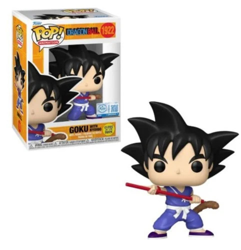 Funko Pop Goku With Nyoibo (glow) Dragon Ball #1922 - Produto Original