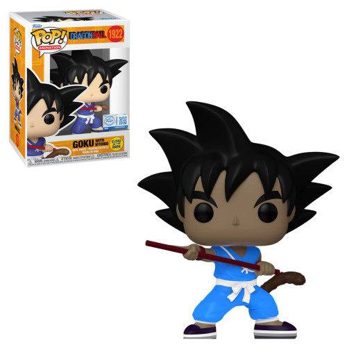 Funko Pop Goku with Nyoibo Glow in the Dark - Exclusive-Dragon Ball-1922
