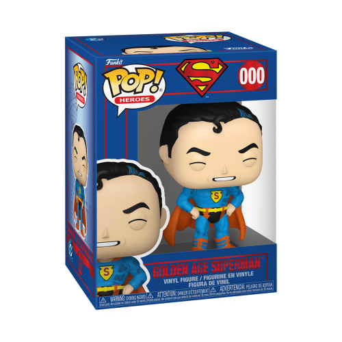 Funko Pop Golden Age Superman Superman #609 - Produto Original