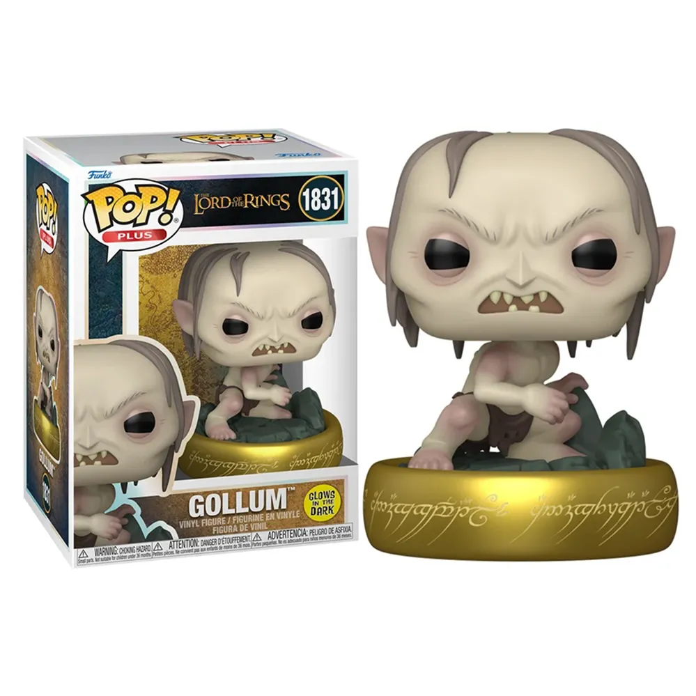 Funko Pop Gollum The Lord of The Rings Senhor dos anéis Glow in the dark 1831 Senhor Dos Anéis #1831 - Produto Original