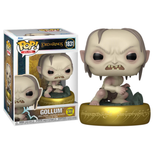 Funko Pop Gollum On Ring Glow The Lord Of The Rings #1831 - Produto Original