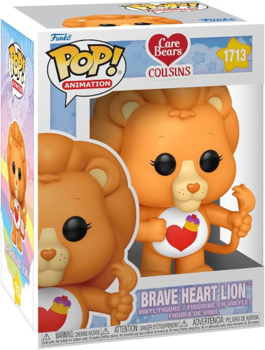 Funko Pop Brave Heart Lion - Care Bears Cousins-Os Ursinhos Carinhosos-1713