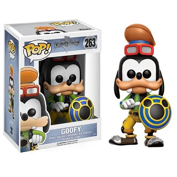 Funko Pop Goofy (detalhe na caixa)-Disney Kingdom Hearts-263