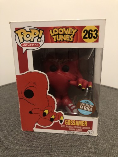 Funko Pop Gossamer - Vaulted - Exclusive Speality Series - Usado - Detalhes Na Caixa - Looney Tunes - #263