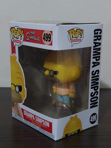 Funko Pop Grampa Simpson 499 The Simpsons - Os Simpsons - #499