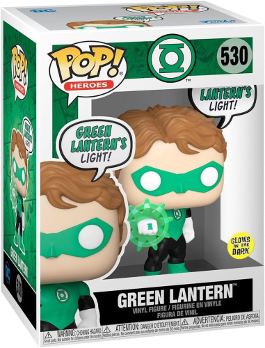 Funko Pop Green Lantern Glow Green Lantern #530 - Produto Original