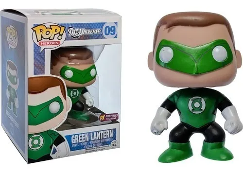 Funko Pop Green Lantern PX Previews Exclusivo Heroes Dc Universe #09 - Produto Original