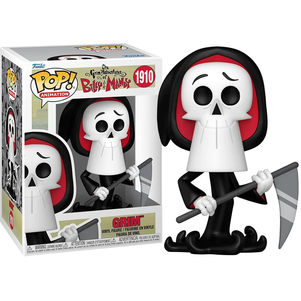 Funko Pop Grim Puro Osso The Grim Adventures Of Billy & Mandy #1910 - Produto Original