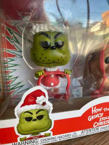 Funko Pop Grinch e Max Pack 2 How the Grinch Stole Christmas - O Grinch - #2
